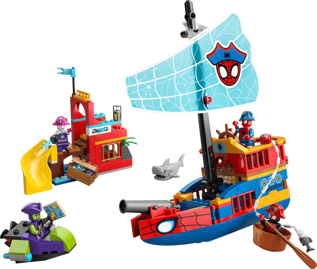 LEGO 11208 Team Spidey Pirate Ship