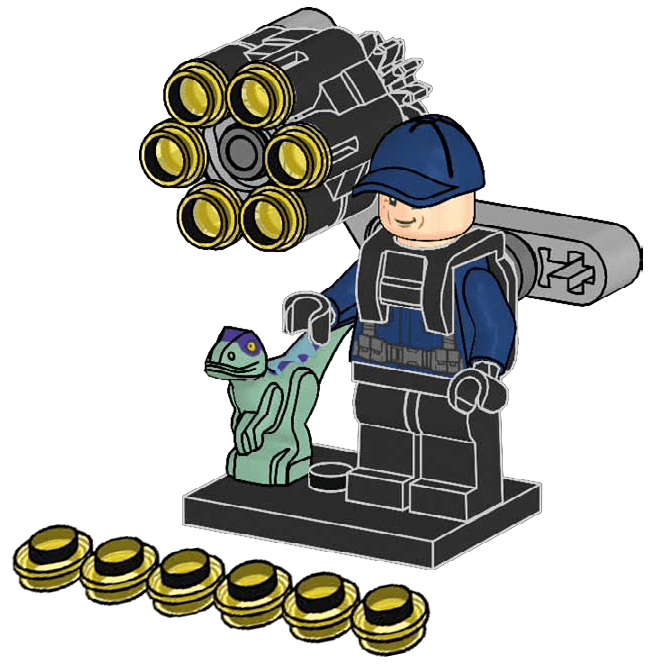 LEGO 122501 Ranger and Raptor