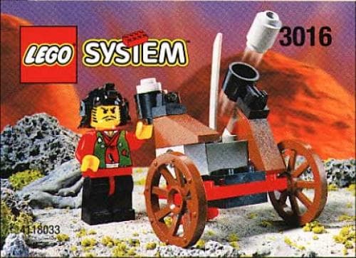 LEGO 3016 Master and Heavy Gun