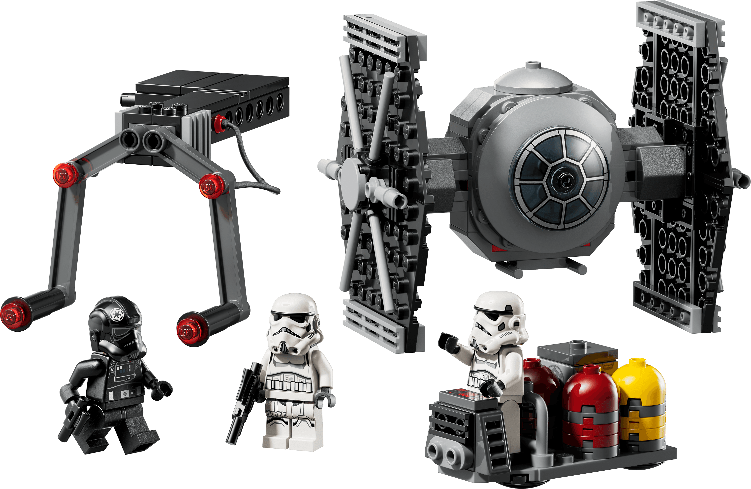 LEGO 40771 TIE Fighter with Imperial Hangar Rack