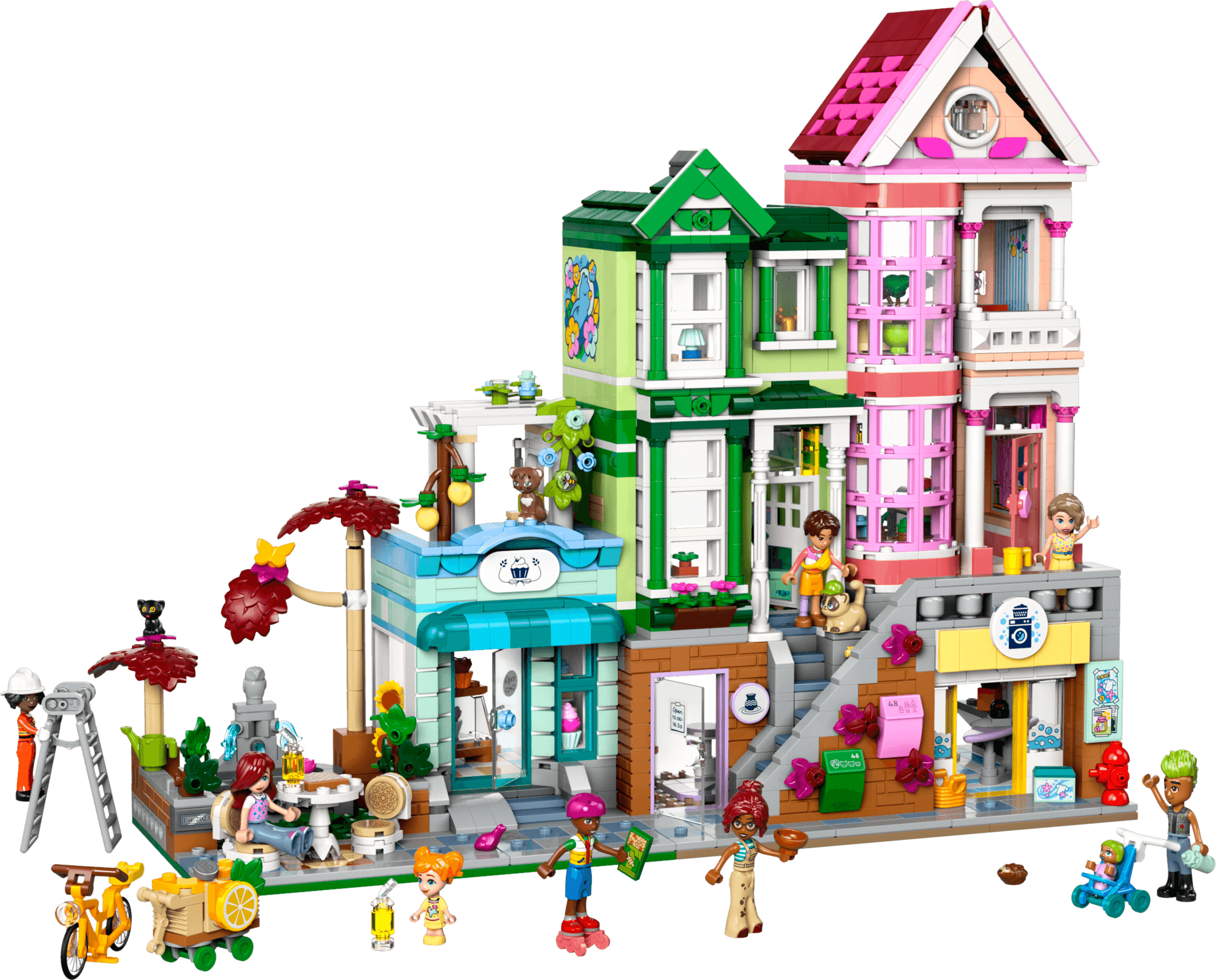 LEGO 42670 Heartlake City Apartments and Stores
