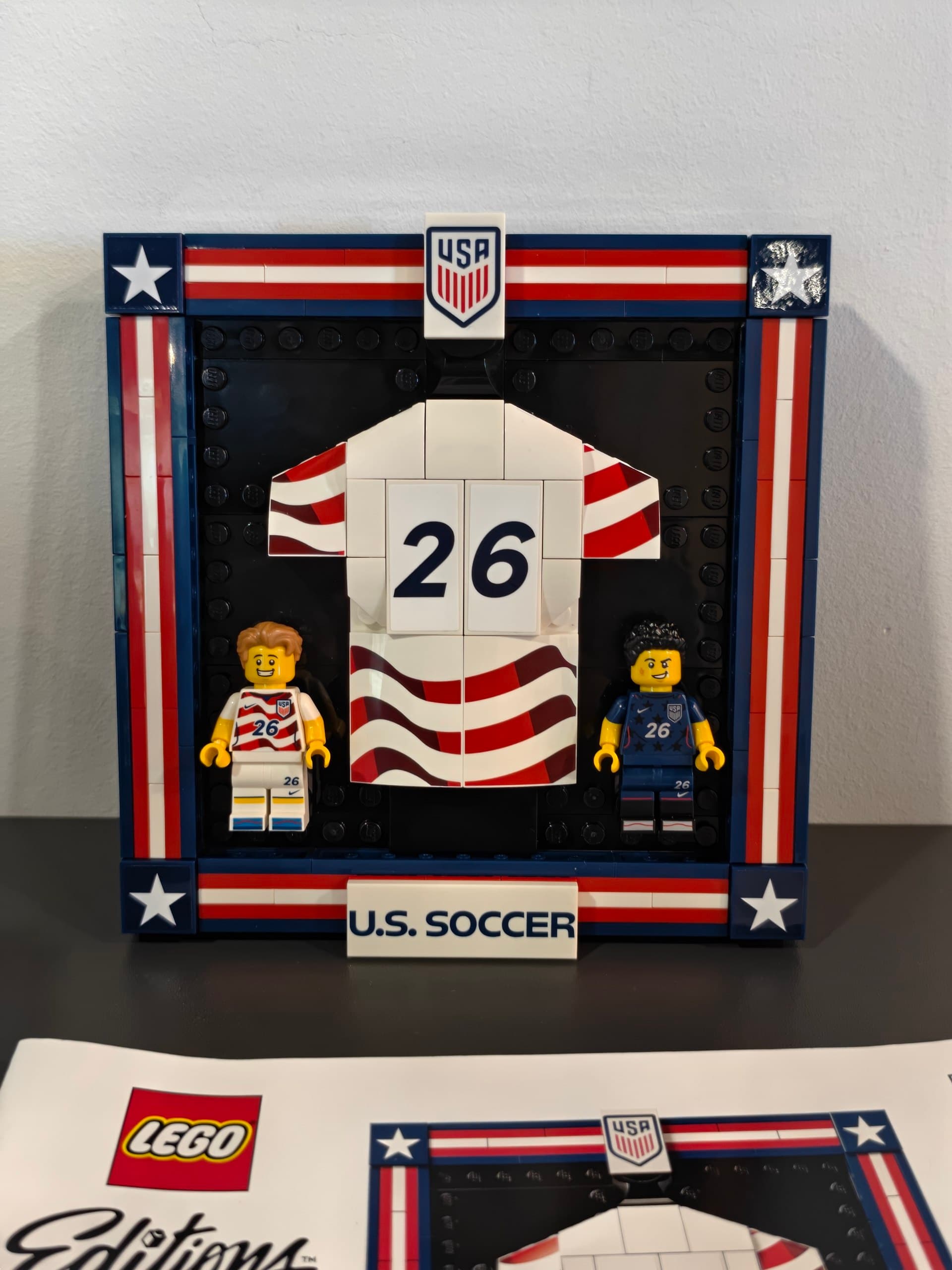 LEGO 43033 2026 U.S. Soccer National Team Jersey