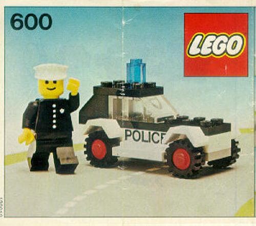 LEGO 600-2 Police Car