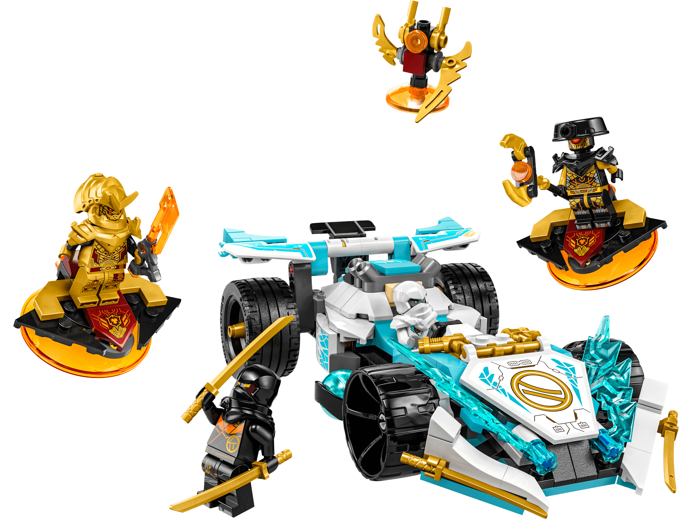 LEGO 71791 Zane's Dragon Power Spinjitzu Race Car