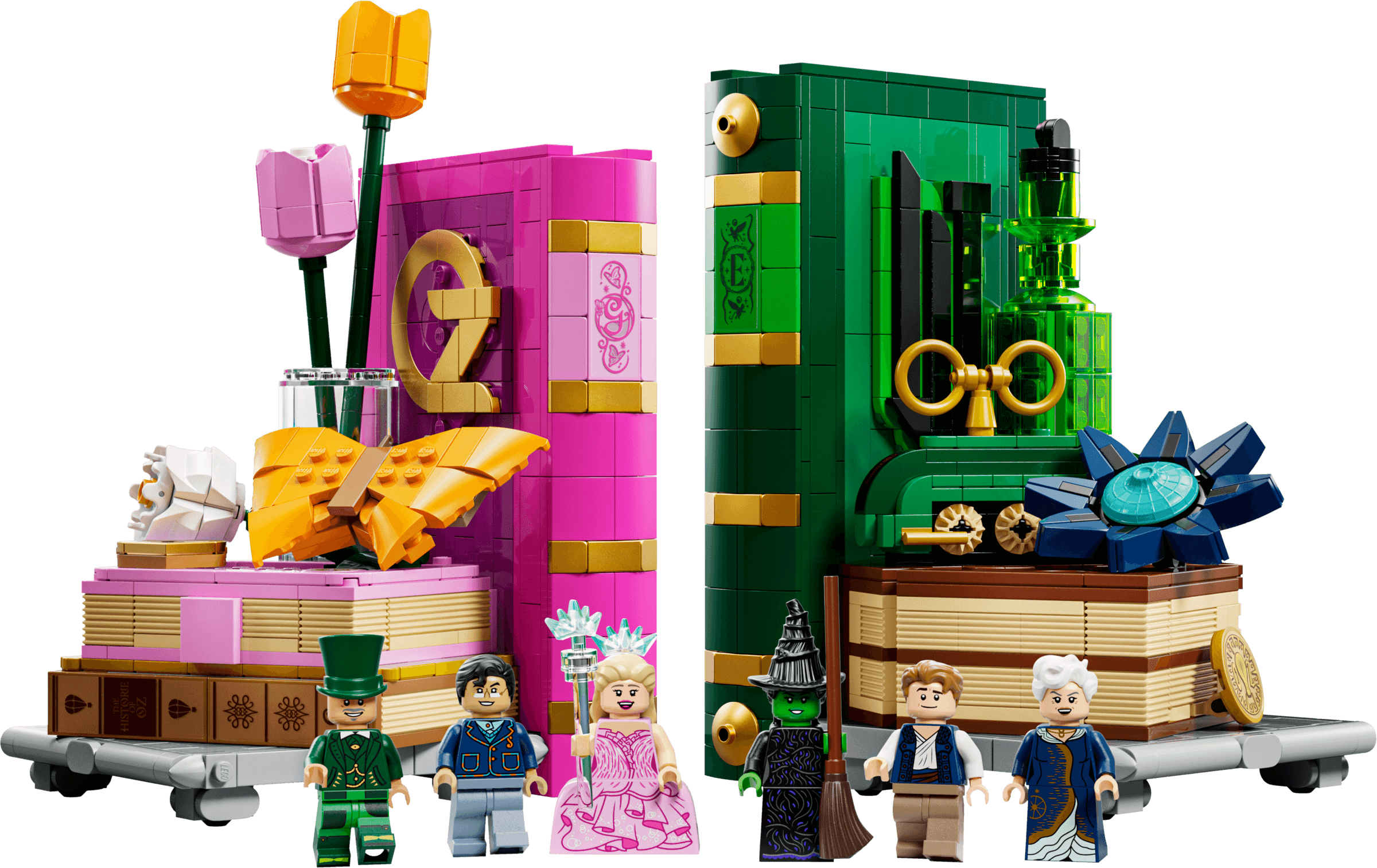 LEGO 75691 Glinda & Elphaba Bookends