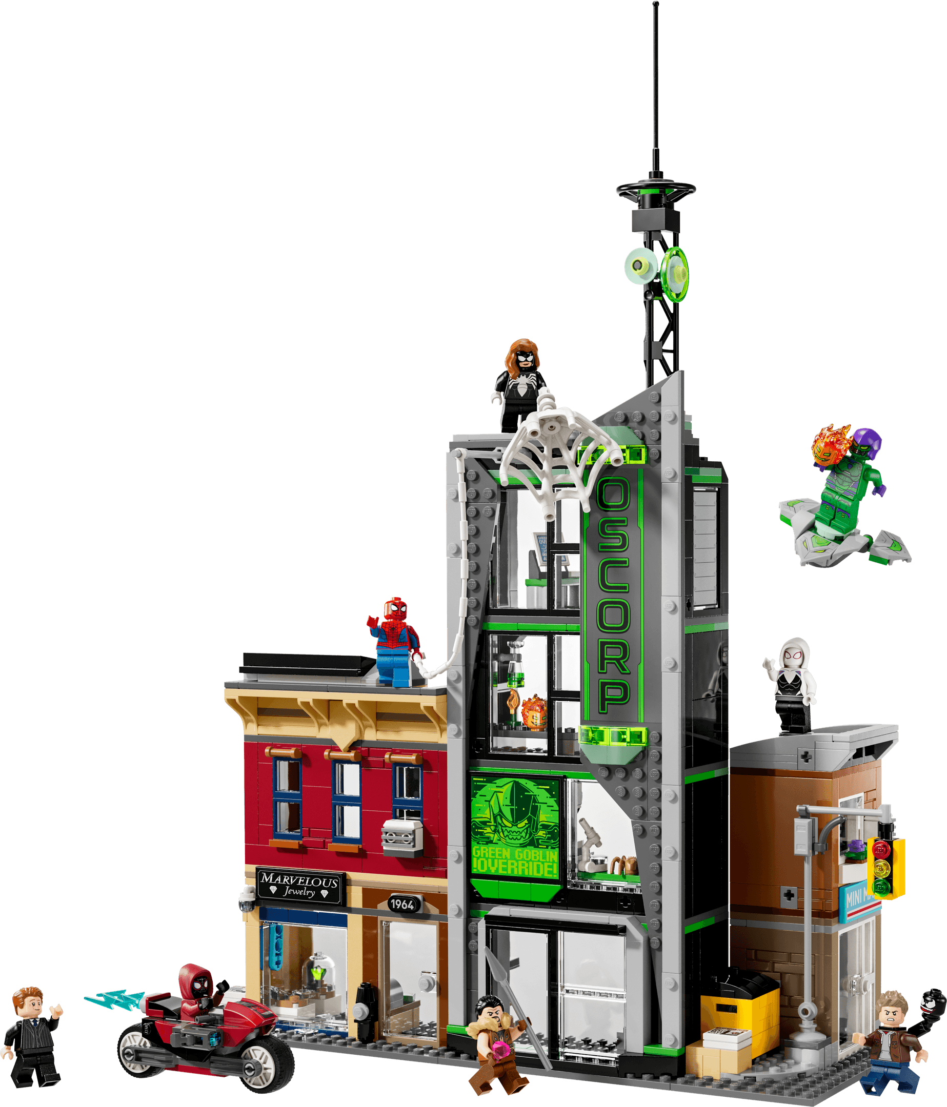 LEGO 76324 Spider-Man vs. Oscorp