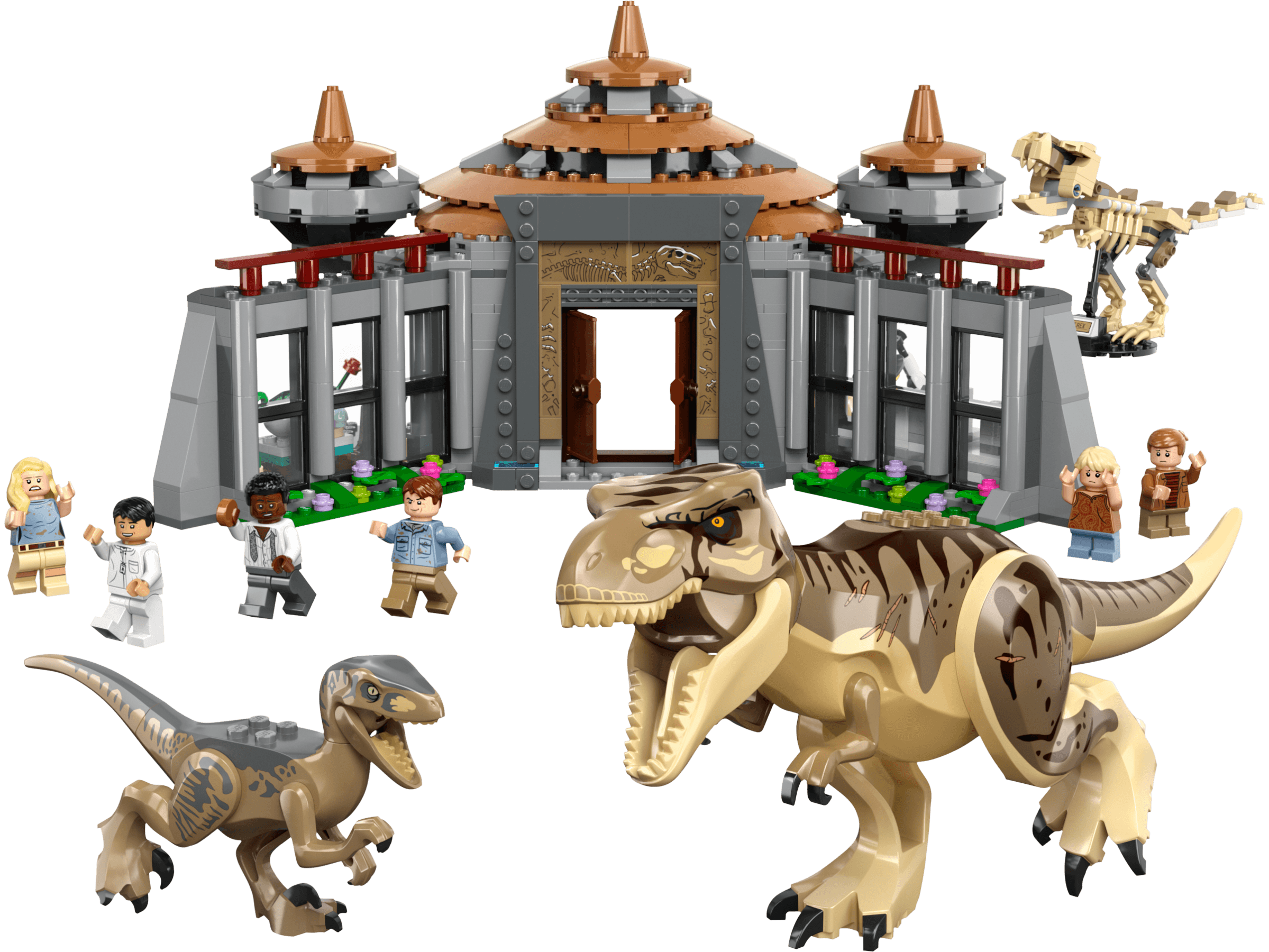 LEGO 76961 Visitor Centre: T. rex & Raptor Attack