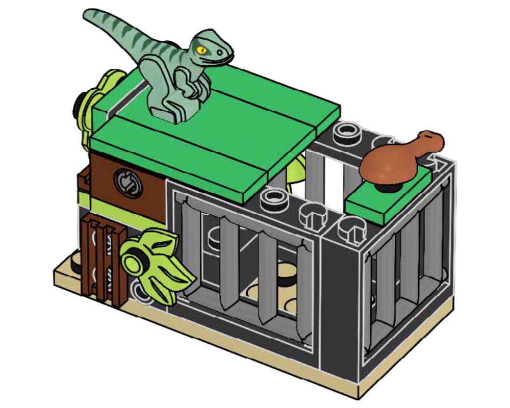 LEGO 122330 Raptor with Trap