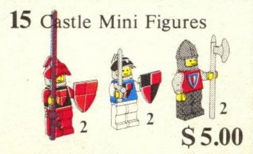 LEGO 15 Castle Minifigures