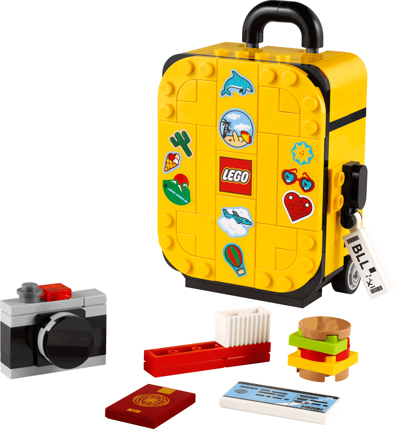 LEGO 40817 Yellow Travel Suitcase