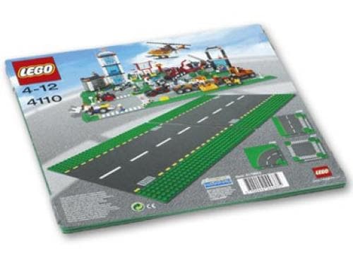 LEGO 4110 Road Plates, Straight