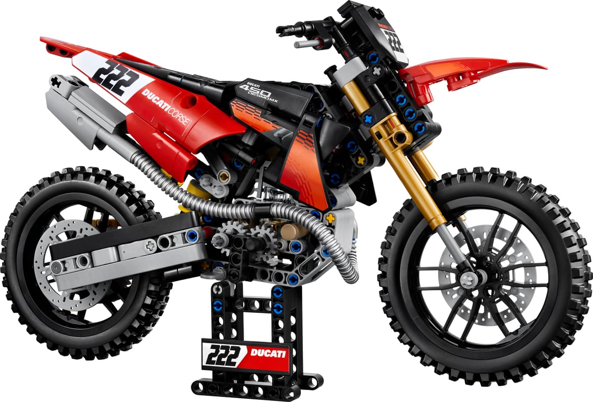 LEGO 42238 Ducati Desmo450 MX Factory Motorcycle