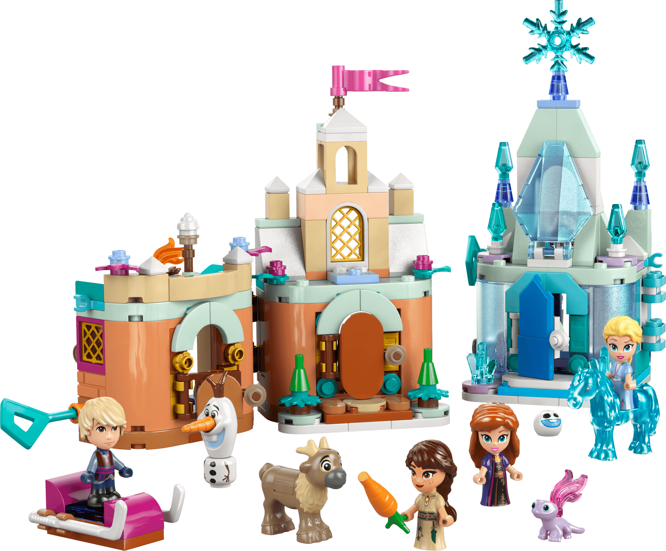 LEGO 43278 Mini Arendelle Castle & Elsa's Ice Palace