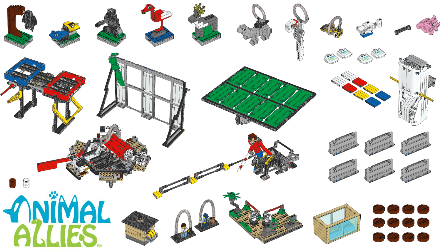 LEGO 45802 Animal Allies Challenge Kit