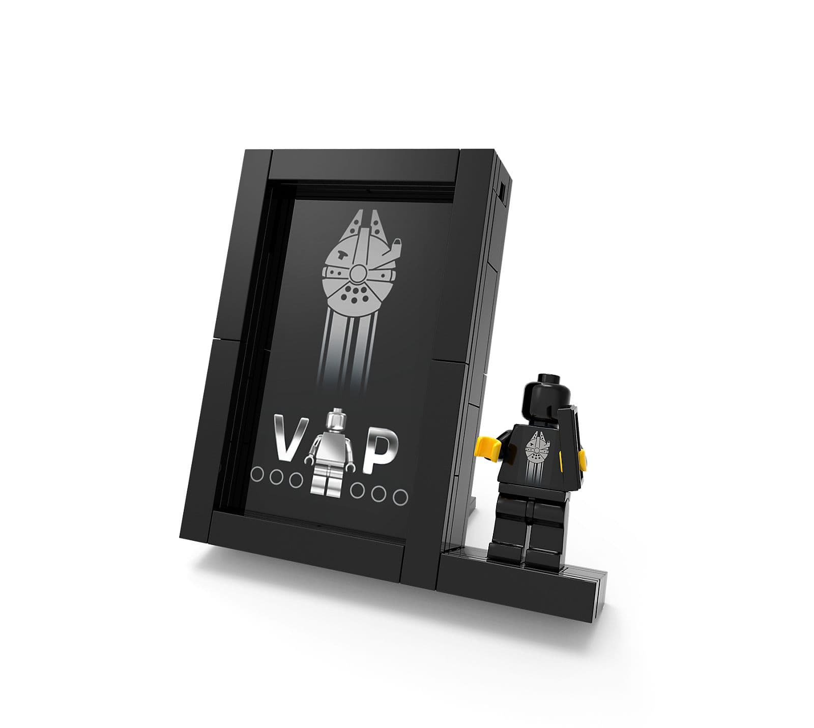 LEGO 5005747 Black Card Display Stand