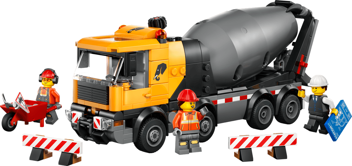 LEGO 60478 Cement Mixer