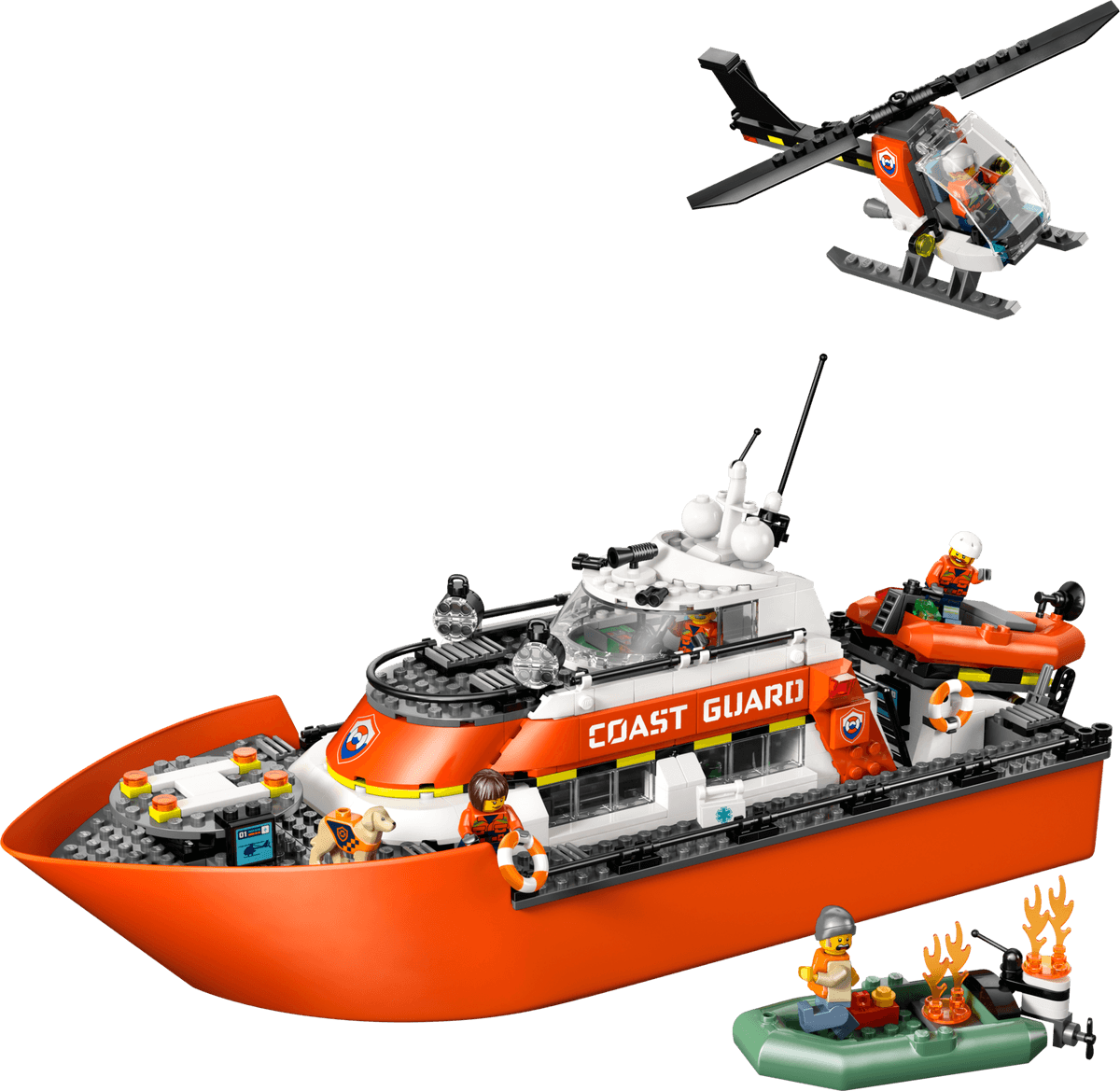 LEGO 60504 Coast Guard Rescue Boat
