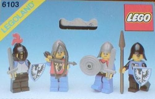 LEGO 6103-2 Castle Figures