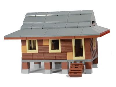 LEGO 6218709 Cities of Wonders - Malaysia: Kampung House