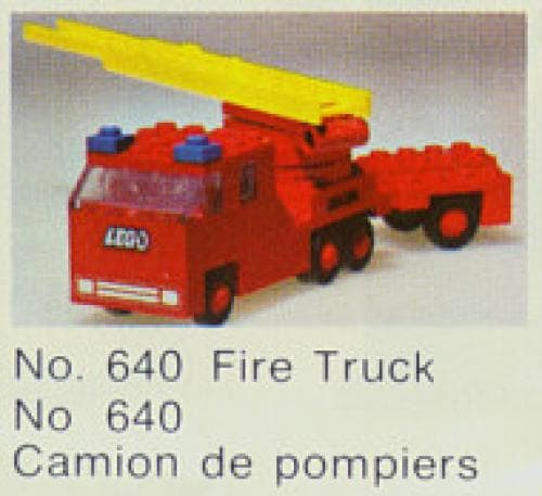 LEGO 640 Fire Truck