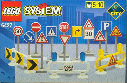 LEGO 6427 Road Signs