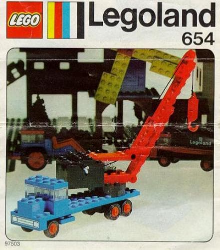 LEGO 654 Crane Truck