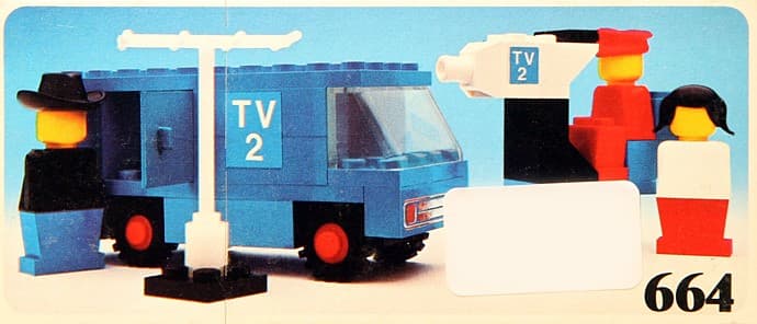 LEGO 664 TV Crew
