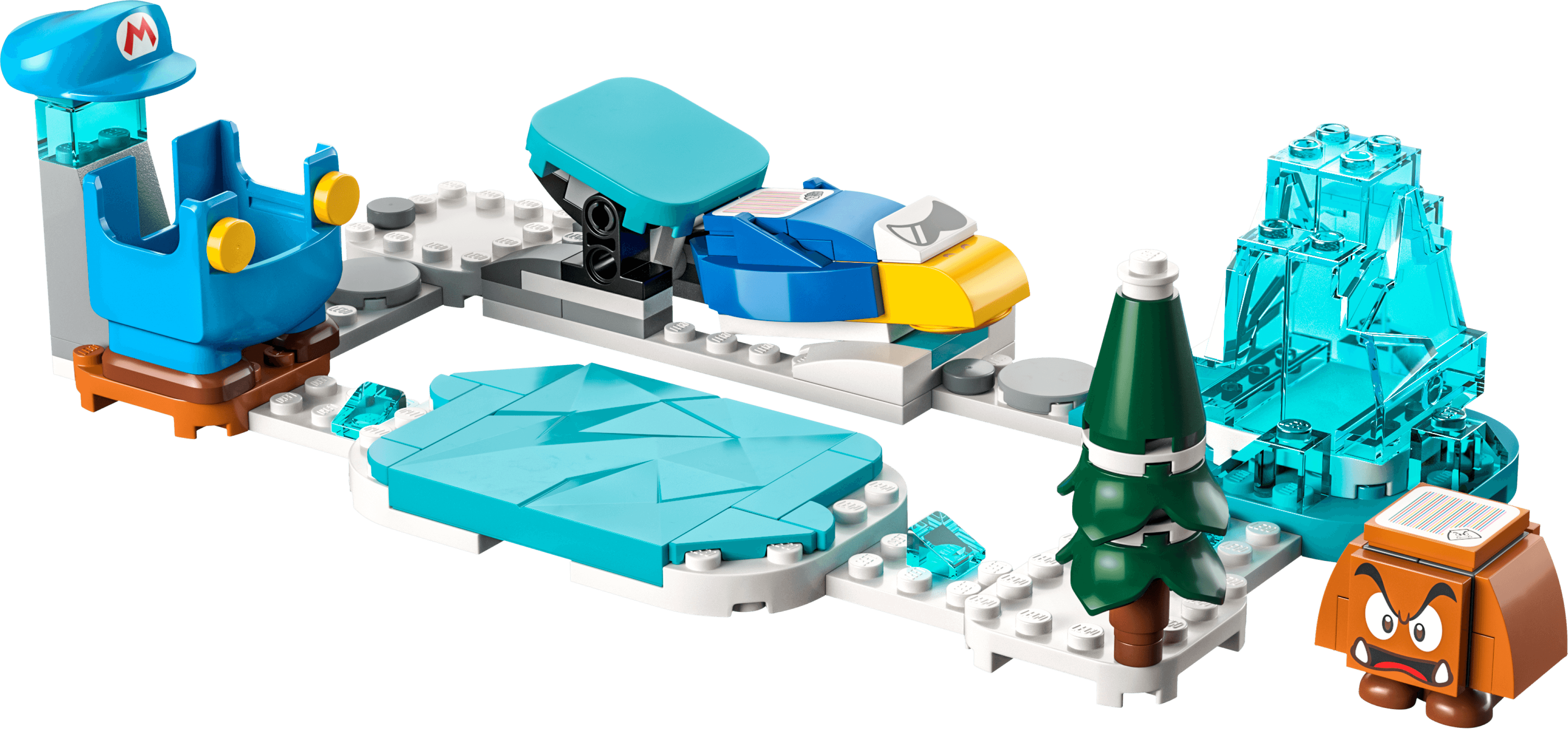 LEGO 71415 Ice Mario Suit and Frozen World