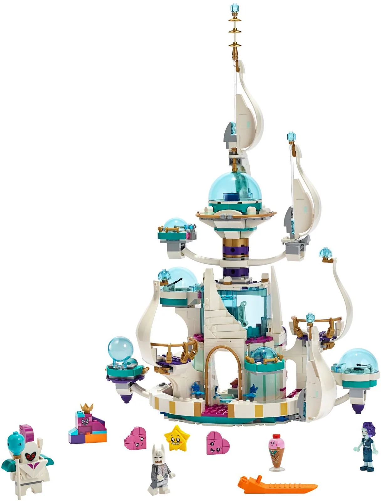 Queen Watevra's 'So-Not-Evil' Space Palace 70838, серия The LEGO Movie 2, 995 деталей, 2019 год