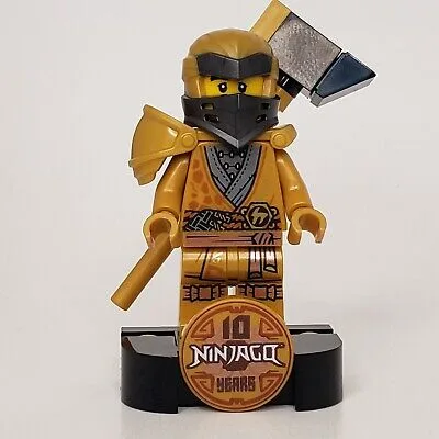 Золотой Коул, набор LEGO Ninjago 71737 X-1 Ninja Charger