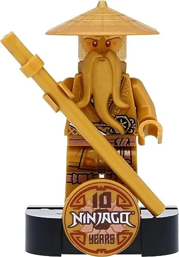 Золотой Мастер Ву: Включён в набор LEGO Ninjago 71741 City Gardens