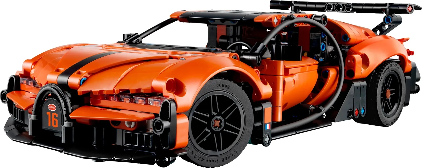 Bugatti Chiron Pur Sport 42222, серия Technic, 771 деталь, 2026 год