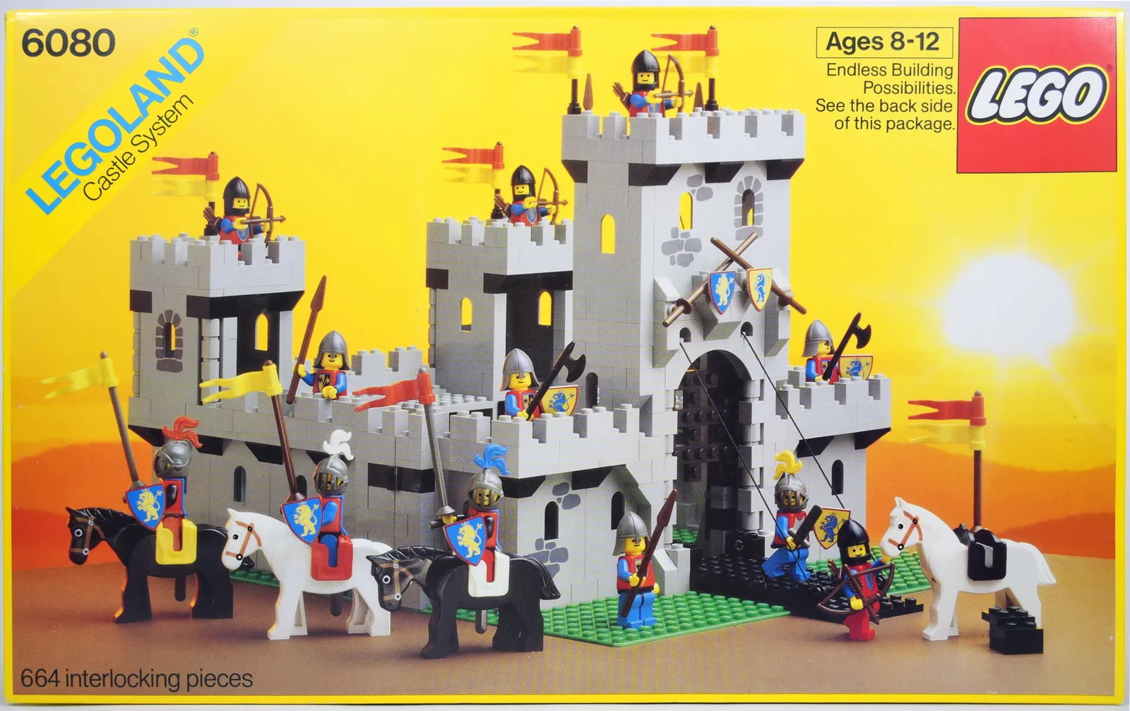 King's Castle 6080, серия Castle, 664 детали, 1984 год