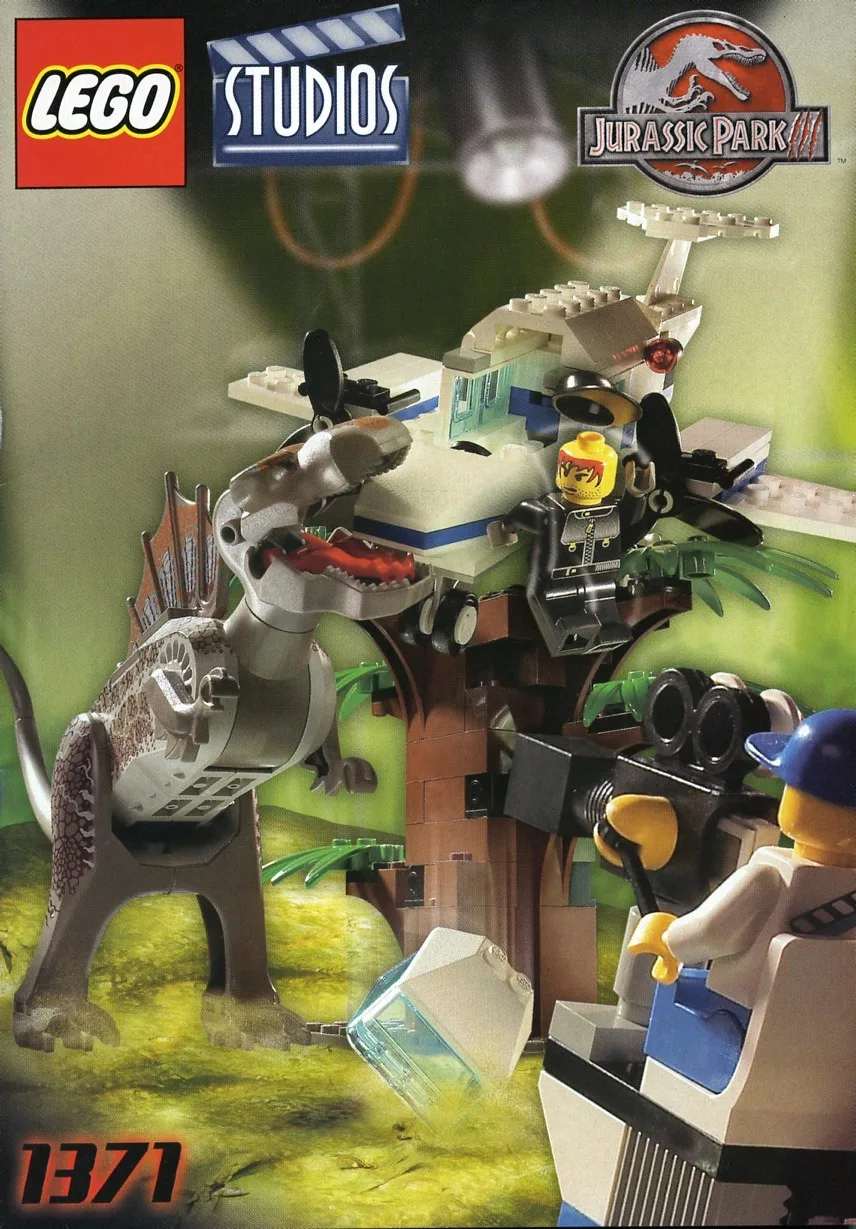 Spinosaurus Attack 1371, серия Studios, 155 деталей, 2001 год