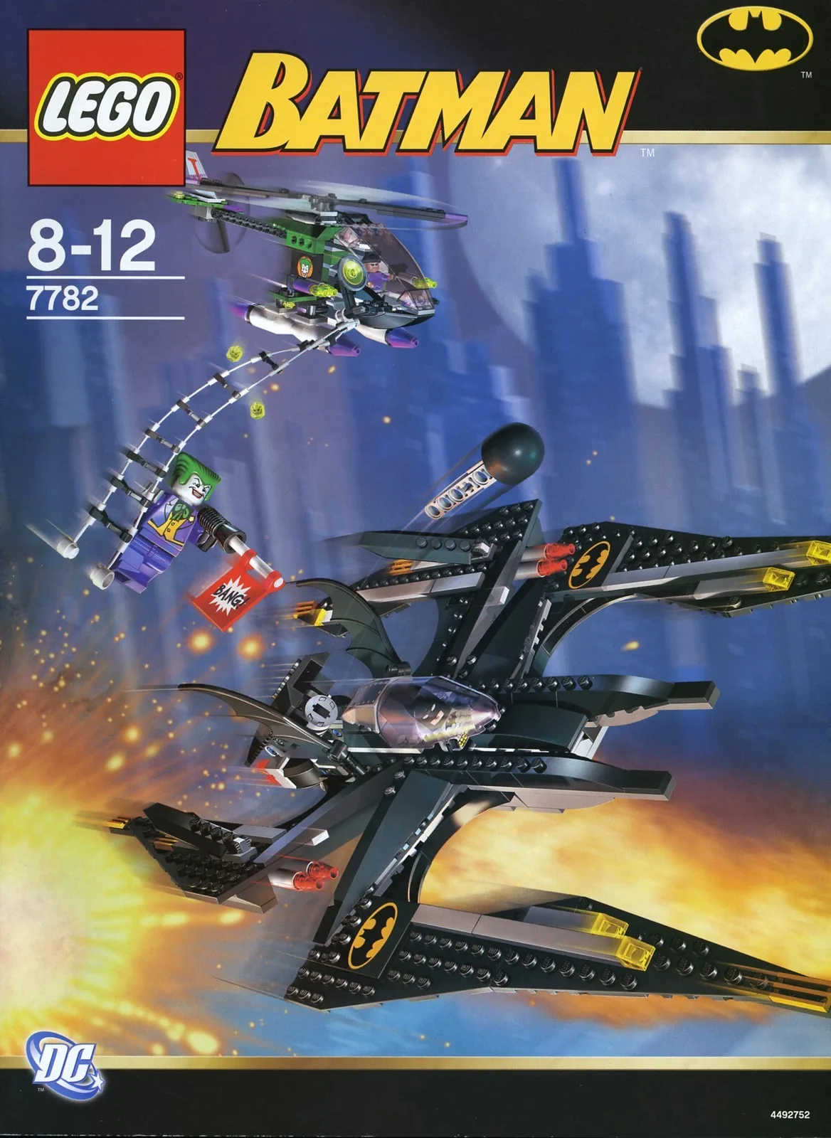 The Batwing: The Joker's Aerial Assault 7782, серия Batman, 523 детали, 2006 год