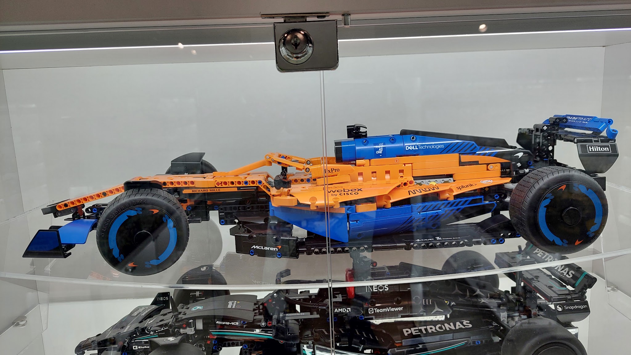 LEGO 42141 McLaren Formula 1 Race Car — экспонат музея Las Legas