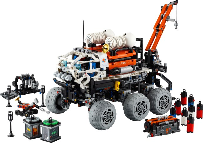 LEGO 42180 Mars Crew Exploration Rover — экспонат музея Las Legas