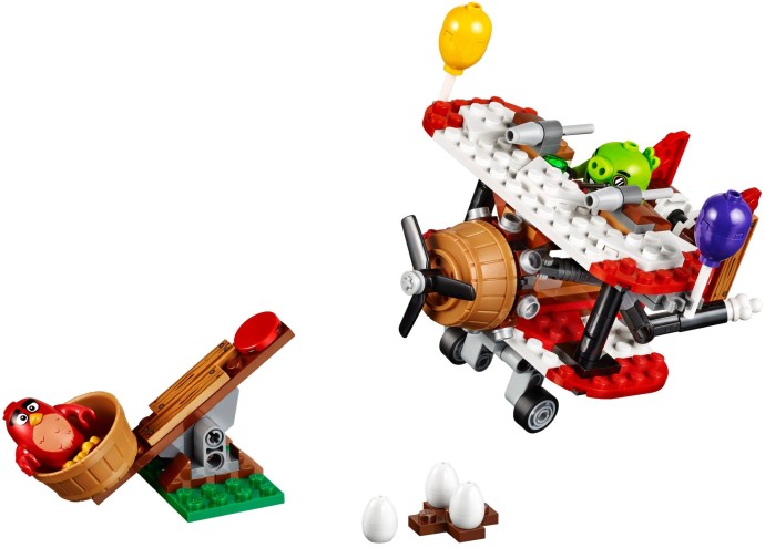 LEGO 75822 Piggy Plane Attack — экспонат музея Las Legas