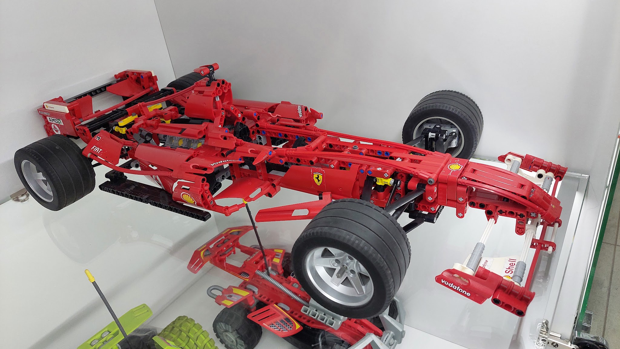 LEGO 8674 Ferrari F1 Racer 1:8 — экспонат музея Las Legas