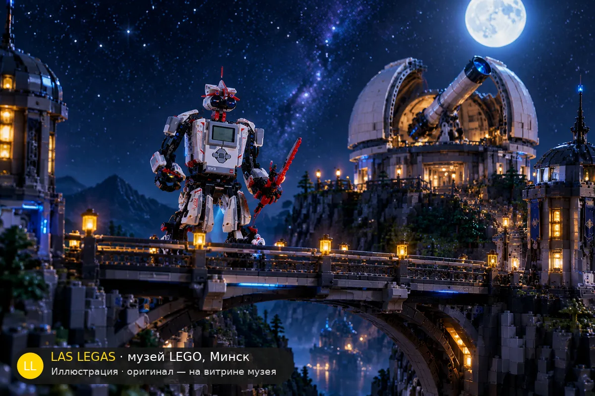 LEGO 31313 Mindstorms EV3 — экспонат музея Las Legas